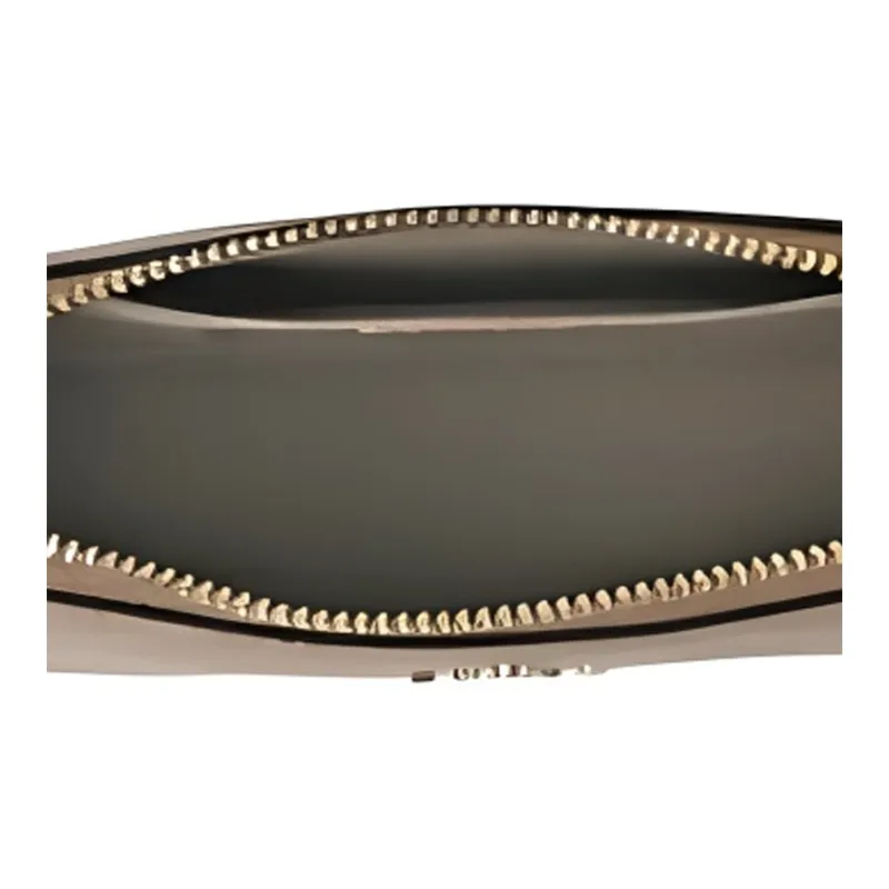 Furla Leather Makeup Bag Medium Size Women's Brown-4