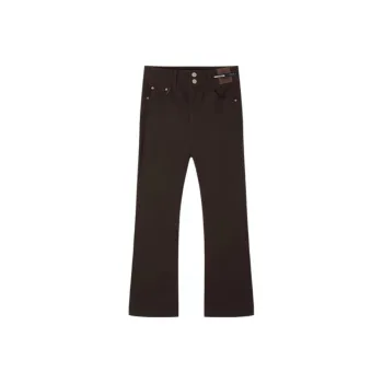 EICHITOO Jeans Women's Red Brown