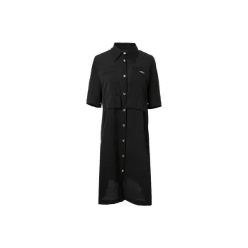 LOFT SHINE Short-Sleeved Dresses Women's Black