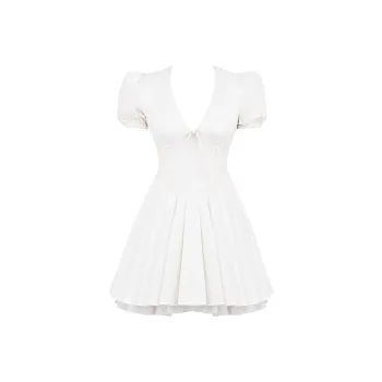 HOUSE OF CB IMANI Short Sleeved Dresses Women's WHITE/White