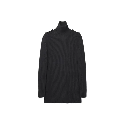Alexander McQueen Ribbed Knit Mini Dress