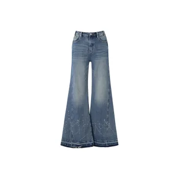 SOON FLOWER Jeans Women's Blue