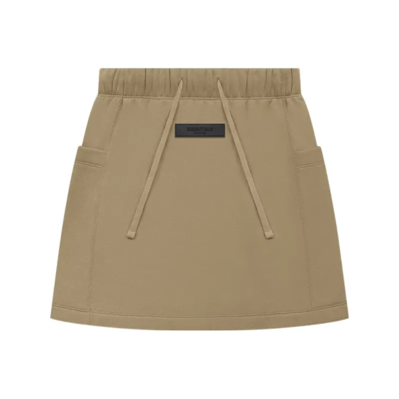 Fear Of God Essentials Women's Fleece Skirt Oak-0
