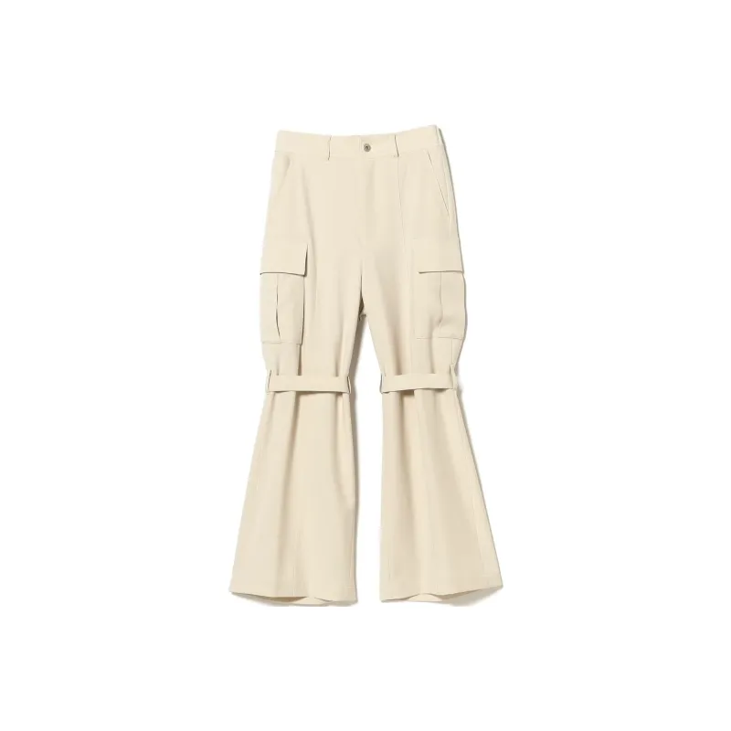 Beams Cargo Pants Women's Beige-0