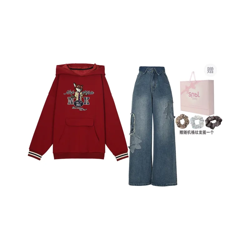 SNBL x Disney Sweatshirt Set Women's-5