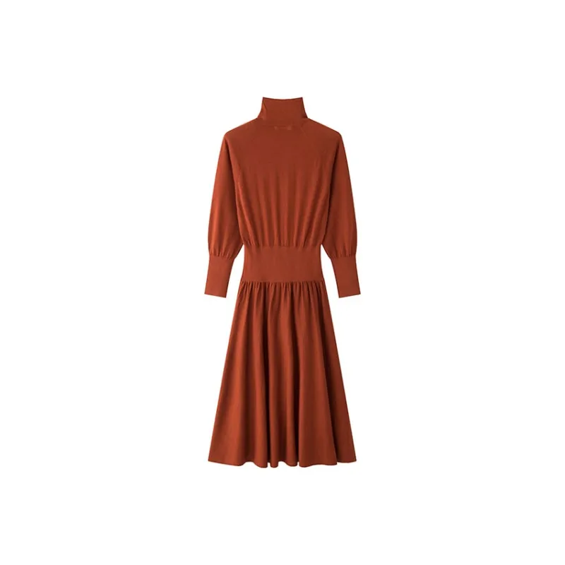 YANGZHIDAO Long Sleeved Dresses Women's-2