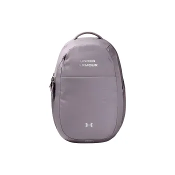 Under Armour Polyester Backpack Regular Women's Lead Gray Purple