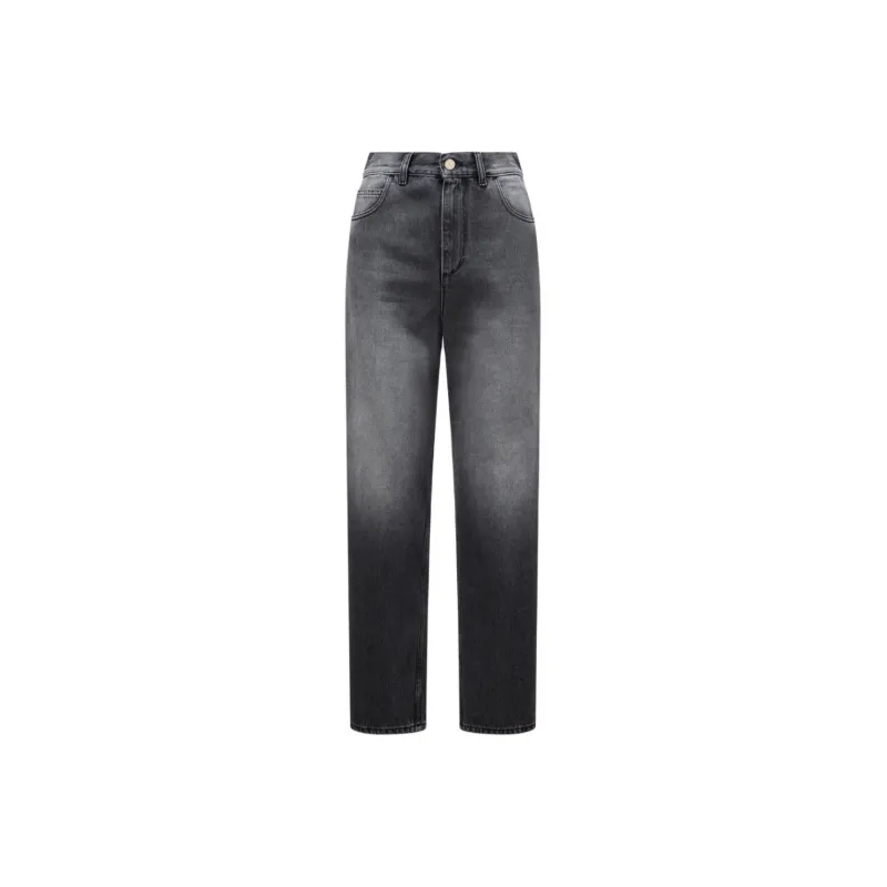 Moncler Grenoble Straight Leg Cropped Jeans-0