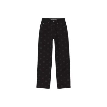 Alexander Wang Jeans Women's Washed Black