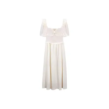 KEAB Short Sleeved Dresses Women's Apricot