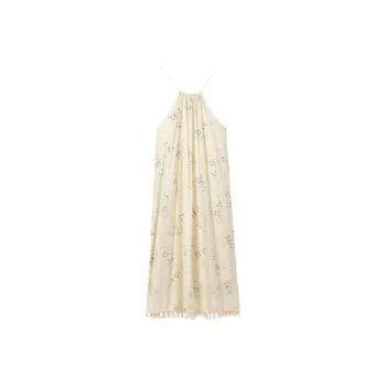 Adeworn Slip Dress Women's White