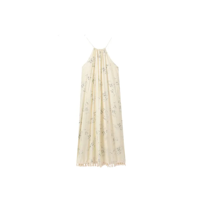 Adeworn Slip Dress Women's White-0