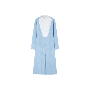 JIL SANDER Plastron Poplin Shirtdress