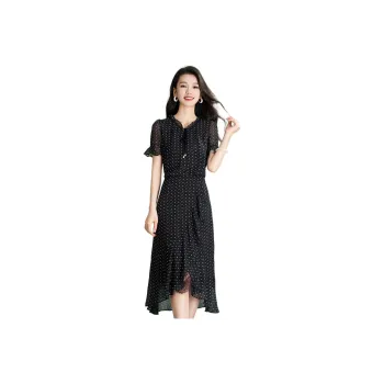 Mylan Short Sleeved Dresses Women's Black