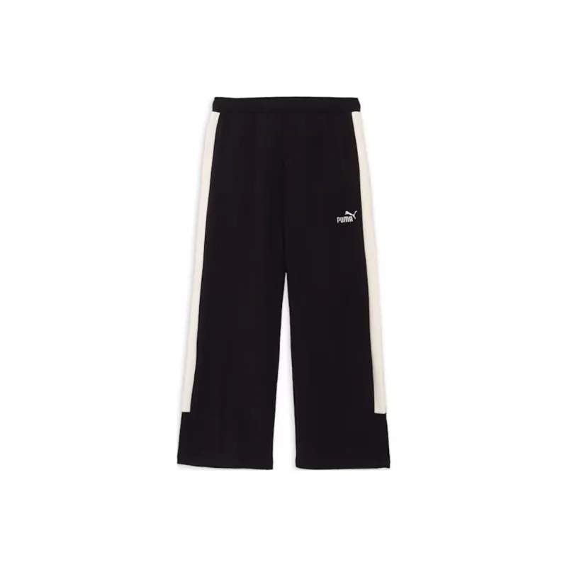 PUMA CORE HERITAGE Knitted Sweatpants Women's Black-0