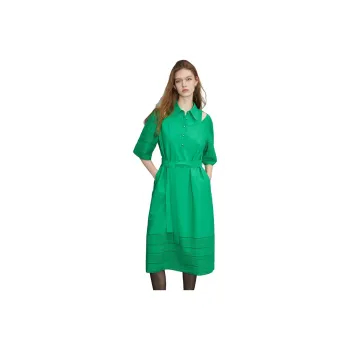 ELLE Short Sleeved Dresses Fall Women's