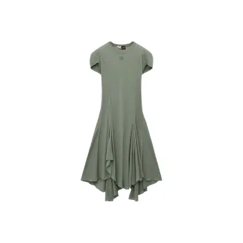 LOEWE SS25 Short Sleeved Dress Women's Green