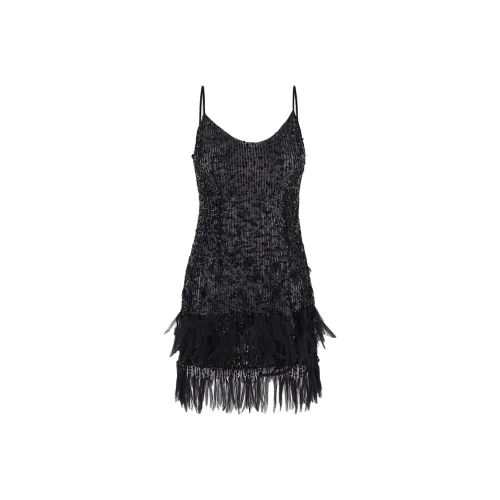 Elisabetta Franchi Slip Dress Women's Black