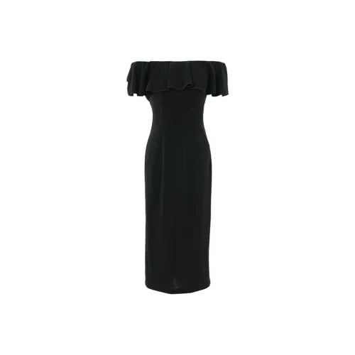 BESIONIA SS25 Short Sleeved Dresses Women's Black