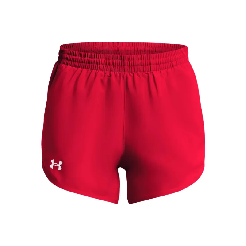 Under Armour UA Fly-By Casual Shorts Women's Red-0