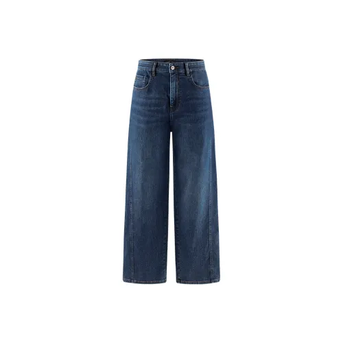 A21 Jeans Women's Dark Medium Blue