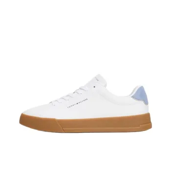 Tommy Hilfiger Trainers Low Top Skateboard Shoes Men's White