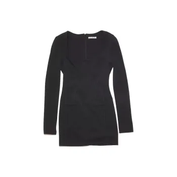 Acne Studios Long Sleeved Dress Women's Black