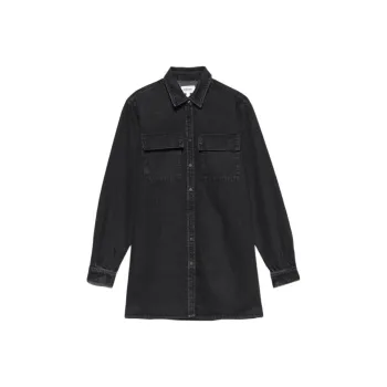 FRAME Long Sleeved Dress Women's Black