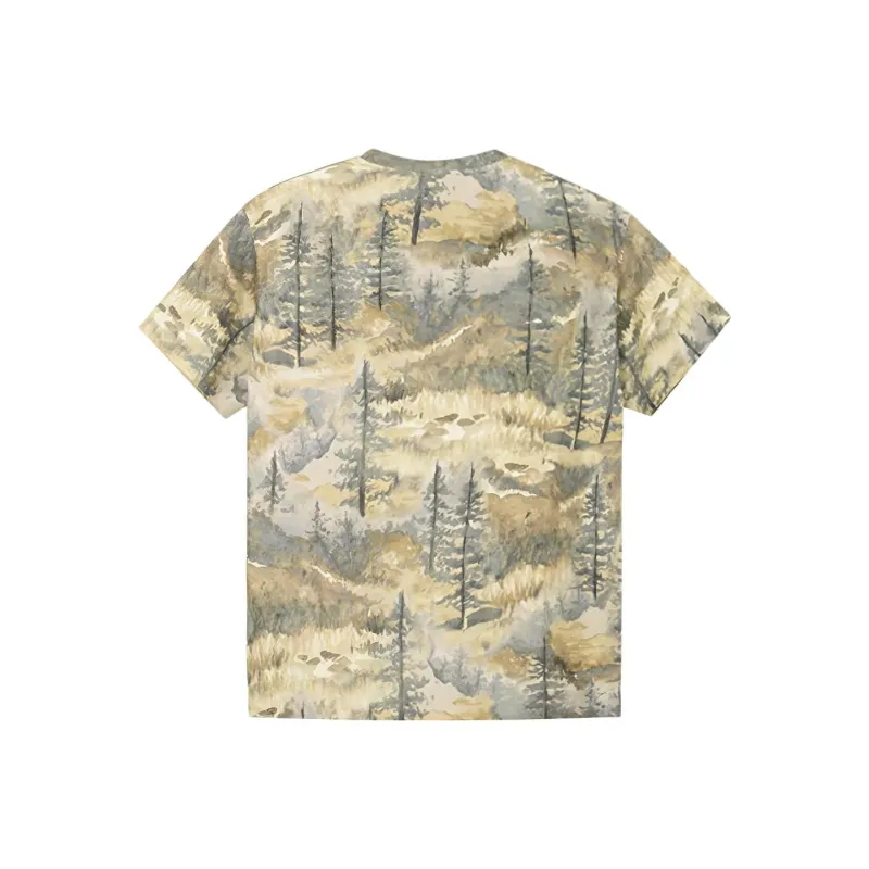 GUCCI X The North Face T shirt Forest Print-1