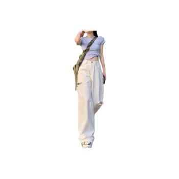 Kazakhstan Jeans Women's White