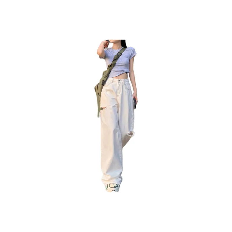 Kazakhstan Jeans Women's White-0