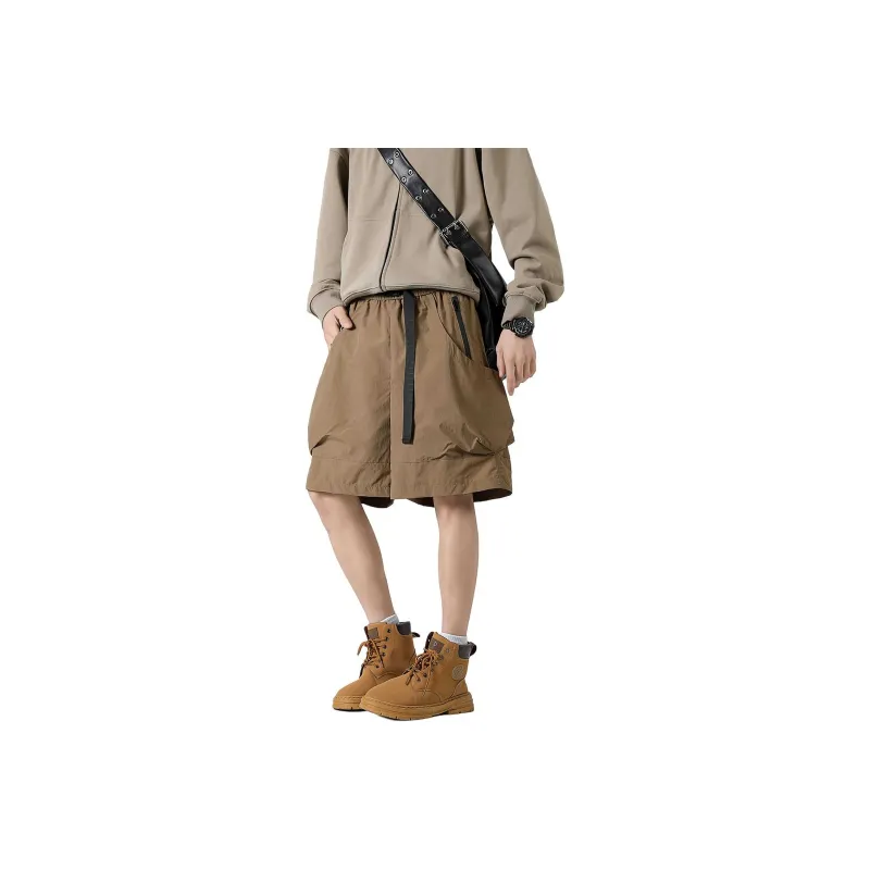 RASHOMONG Cargo Shorts Unisex-10
