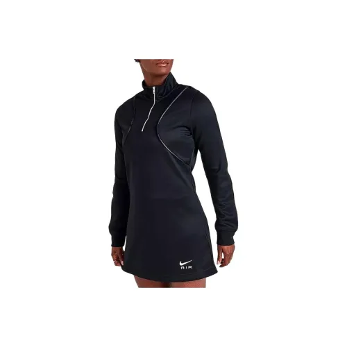 Nike Long-Sleeved Dresses Women's Black