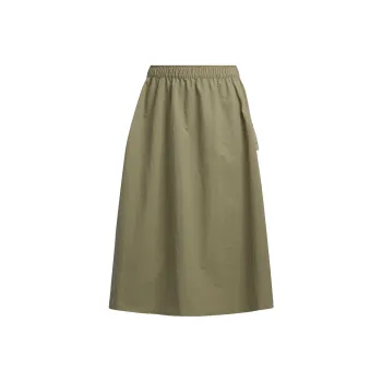 Adidas Neo Casual Long Skirts Women's Green
