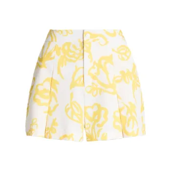 Polo Ralph Lauren SS24 Casual Shorts Women's Yellow