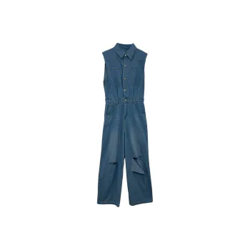 Icicofficial Jumpsuit Women's Blue