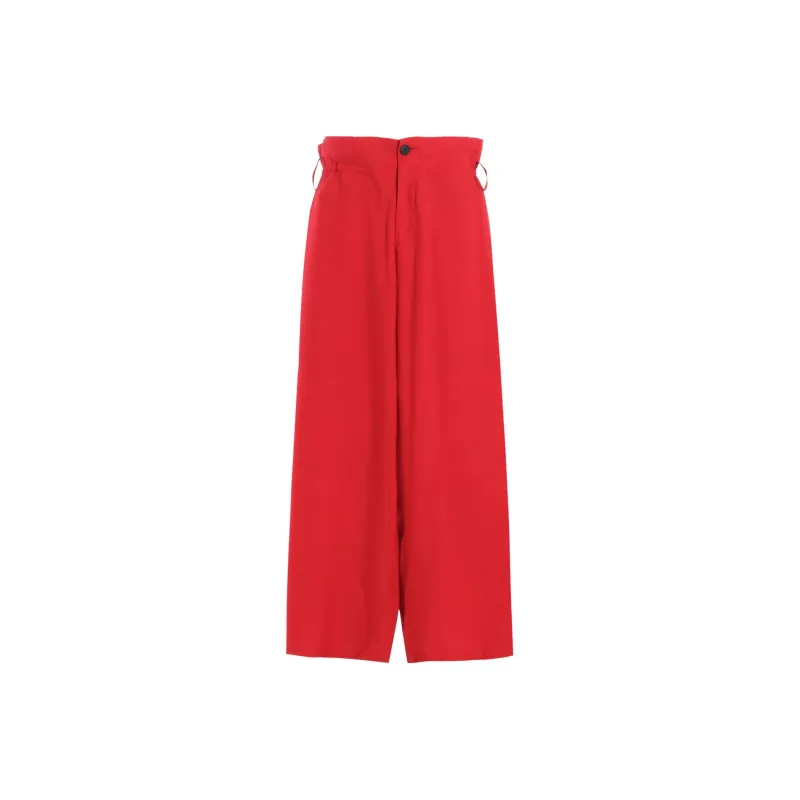 Yohji Yamamoto LIMI Feu FW24 Casual Shorts Women's Red-0