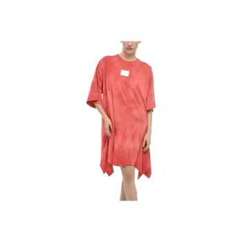 Maison Margiela Short Sleeved Dresses Women's Pink