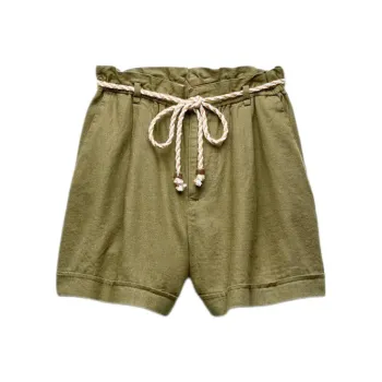 ZARA Casual Shorts Women's Khaki