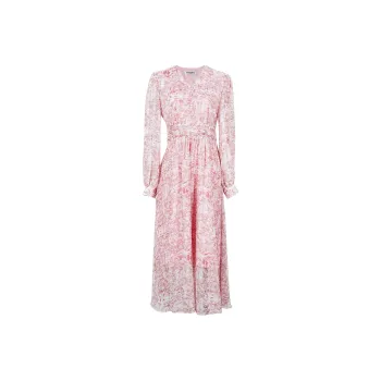 MISSSHINE Long Sleeved Dresses Women's Pink