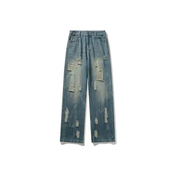 PANDA BASE Jeans Unisex Blue