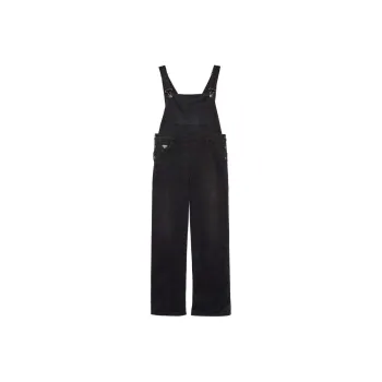 PRADA Triangle logo Denim Jumpsuit