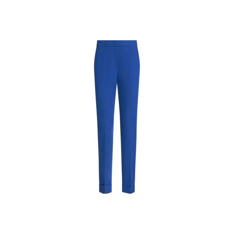 ETRO Cropped Mid Rise Trousers-0