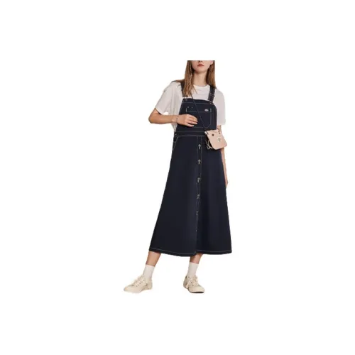 Dickies Sleeveless Dress Women's Dark Navy Blue