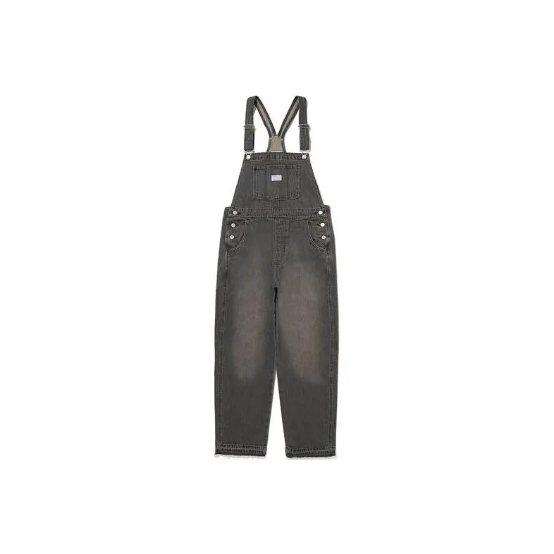 Levis Overalls Women's Gray-0