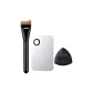 Black Moon Foundation Brush+Square Palette+Powder Puff