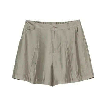 THE SEA LIFE Casual Shorts Women's Shimmer Green