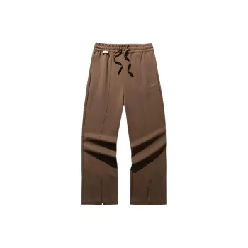 Anta Life Collection Knitted Sports Pants Women's Cabernet Brown