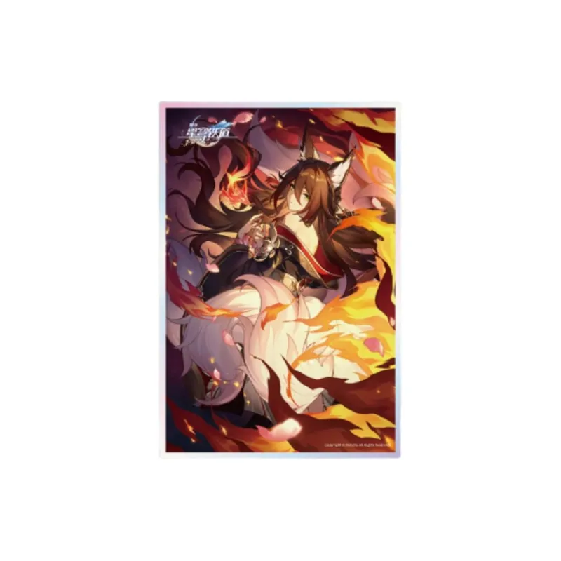 Crash Star Dome Railway Light Cone Collection Blood And Fire, Burning The Path Ahead Anime Artboard Prints-24