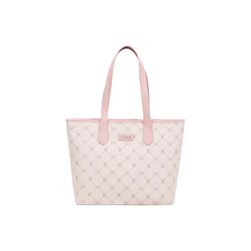 HCXK PU Tote Bag, Shopping Bag, Shoulder Bag Women's Light Purple/Gray/Pink-11